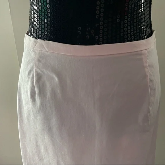 Vintage Smart Set Stretch Light Pink Skirt Size 13 - Picture 2 of 11
